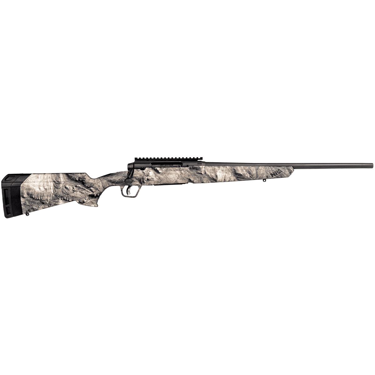 Savage Arms 57484 Axis II 308 Win 4+1 Cap 20" Gunsmoke Gray PVD Rec/Barrel Mossy Oak Overwatch Camo Stock Right Hand (Full Size) Savage Arms 57484 Axis II 308 Win 4+1 Cap 20" Gunsmoke Gray PVD Rec/Barrel Mossy Oak Overwatch Camo Stock Right Hand (Full Size)