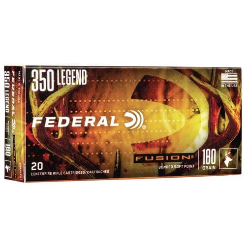 Federal F350LFS1 Fusion 350 Legend 160 gr Soft Point (SP) 20 Bx/ 10 Cs Federal F350LFS1 Fusion 350 Legend 160 gr Soft Point (SP) 20 Bx/ 10 Cs
