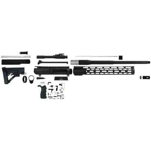 TacFire SSRK6.5CRDLPK18BN AR Rifle Build Kit with Lower Parts Kit Black Nitride 1/2"-28 tpi 18" TacFire SSRK6.5CRDLPK18BN AR Rifle Build Kit with Lower Parts Kit Black Nitride 1/2"-28 tpi 18"