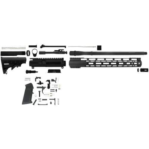 TacFire SSRK300LPK AR Build Kit Rifle 300 Blackout AR Platform Black Nitride Aluminum 1/2"-28 tpi TacFire SSRK300LPK AR Build Kit Rifle 300 Blackout AR Platform Black Nitride Aluminum 1/2"-28 tpi
