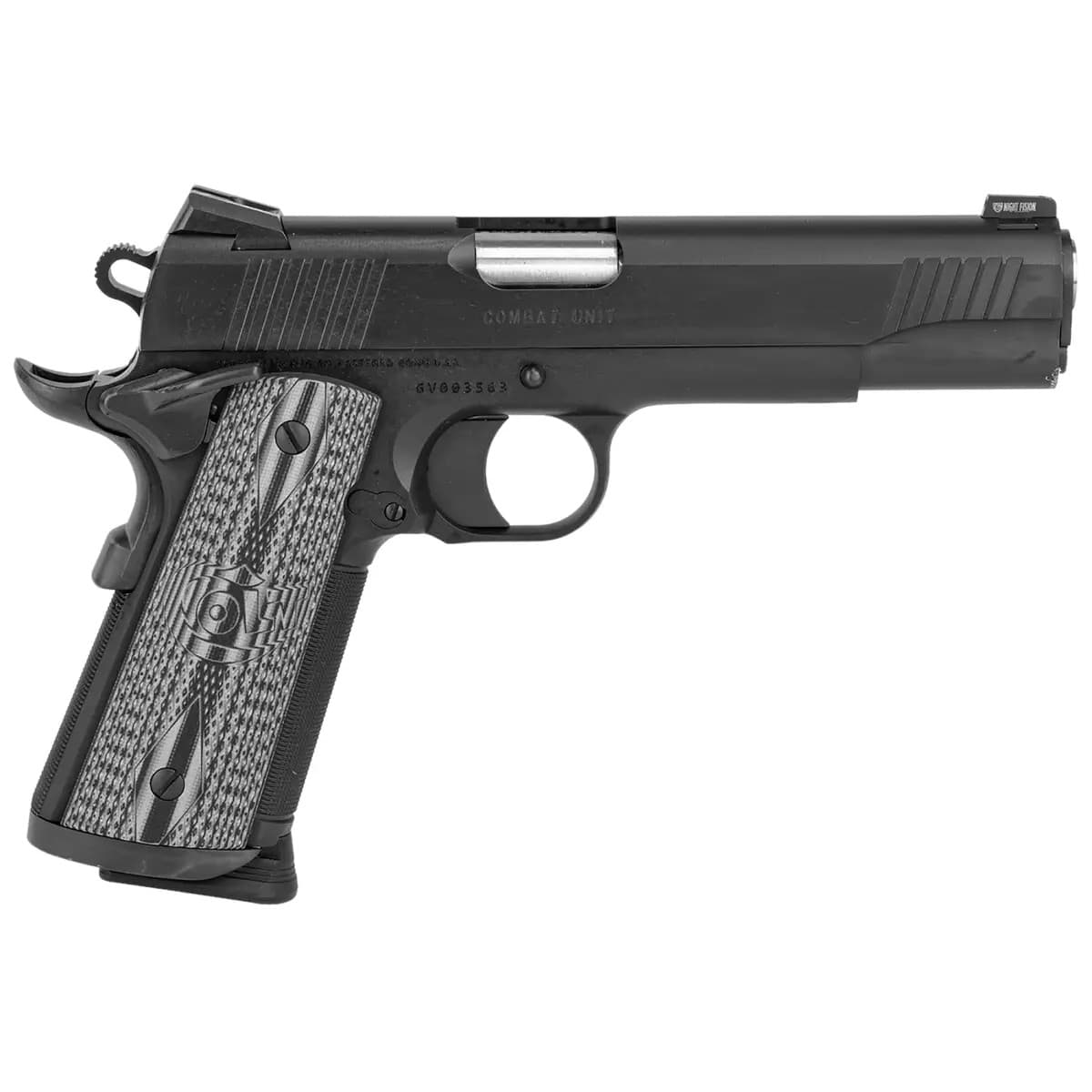 Colt Mfg 1911 Government Combat Unit 45 ACP 5" 8+1 Black PVD Stainless Steel Checkered & Scalloped Black G10 Grip O1080CCU Colt Mfg 1911 Government Combat Unit 45 ACP 5" 8+1 Black PVD Stainless Steel Checkered & Scalloped Black G10 Grip O1080CCU