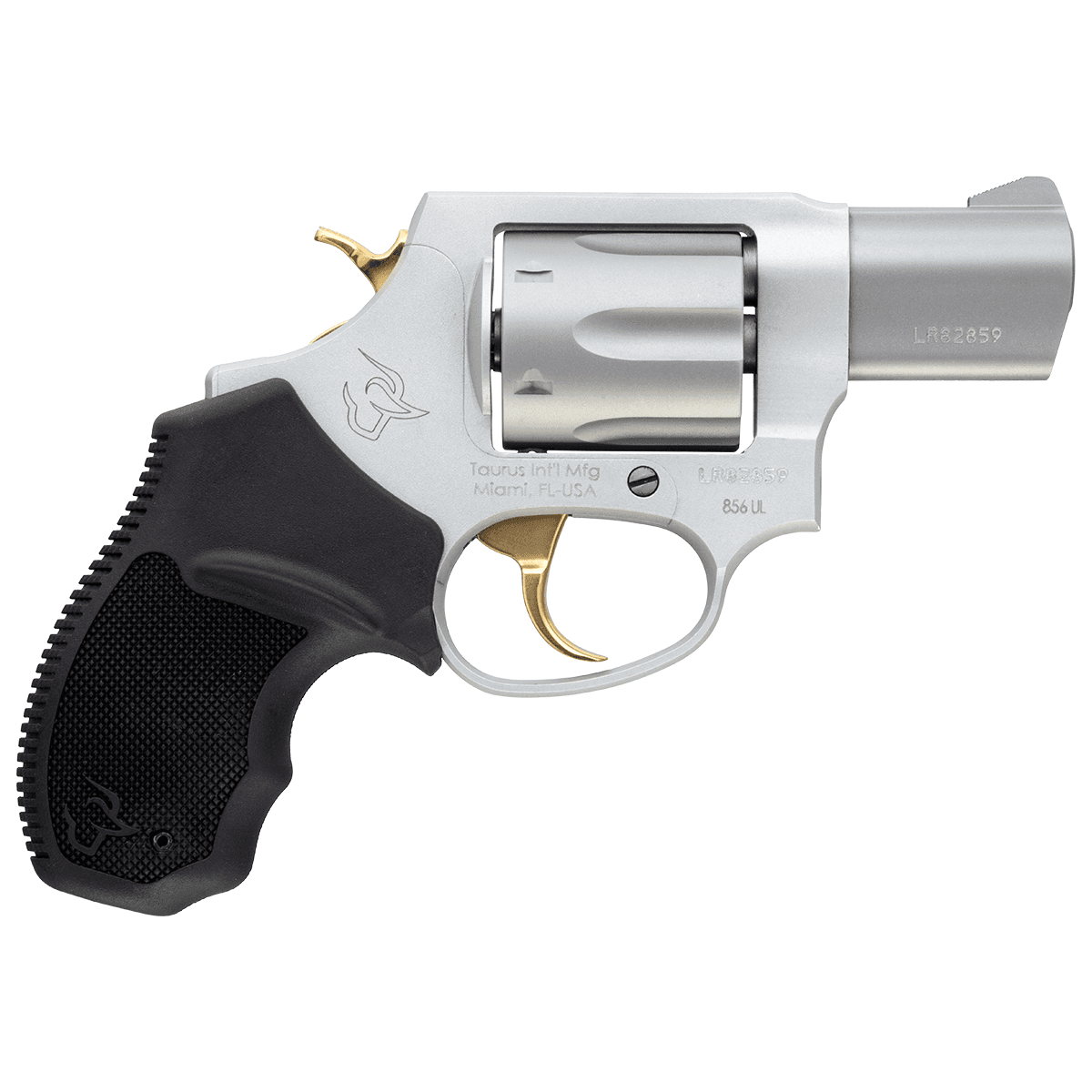 Taurus 2-856029ULGLD 856 Ultra-Lite Small 38 Special 6 Shot 2" Matte Stainless Steel Barrel Taurus 2-856029ULGLD 856 Ultra-Lite Small 38 Special 6 Shot 2" Matte Stainless Steel Barrel
