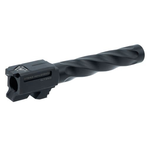 Strike Industries GARKBARREL17 ARK Replacement Barrel 9mm Luger 4.49" Black Nitride Finish 416R Stainless Steel Material for Glock 17 Gen1-4 Strike Industries GARKBARREL17 ARK Replacement Barrel 9mm Luger 4.49" Black Nitride Finish 416R Stainless Steel Material for Glock 17 Gen1-4