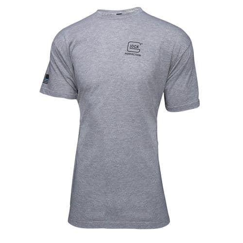 Glock AP95681 We've Got Your Six T-Shirt Gray Medium Short Sleeve Glock AP95681 We've Got Your Six T-Shirt Gray Medium Short Sleeve