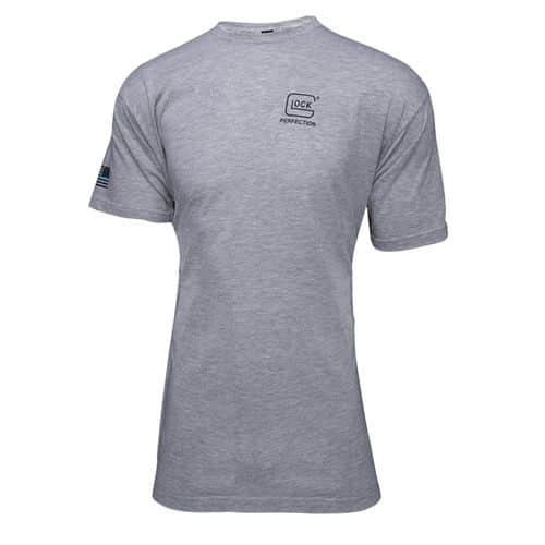 Glock AP95681 We've Got Your Six T-Shirt Gray Medium Short Sleeve Glock AP95681 We've Got Your Six T-Shirt Gray Medium Short Sleeve
