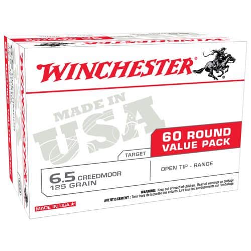 Winchester Ammo USA Ready 6.5 Creedmoor 125 gr Open Tip - USA65CMVP Winchester Ammo USA Ready 6.5 Creedmoor 125 gr Open Tip - USA65CMVP