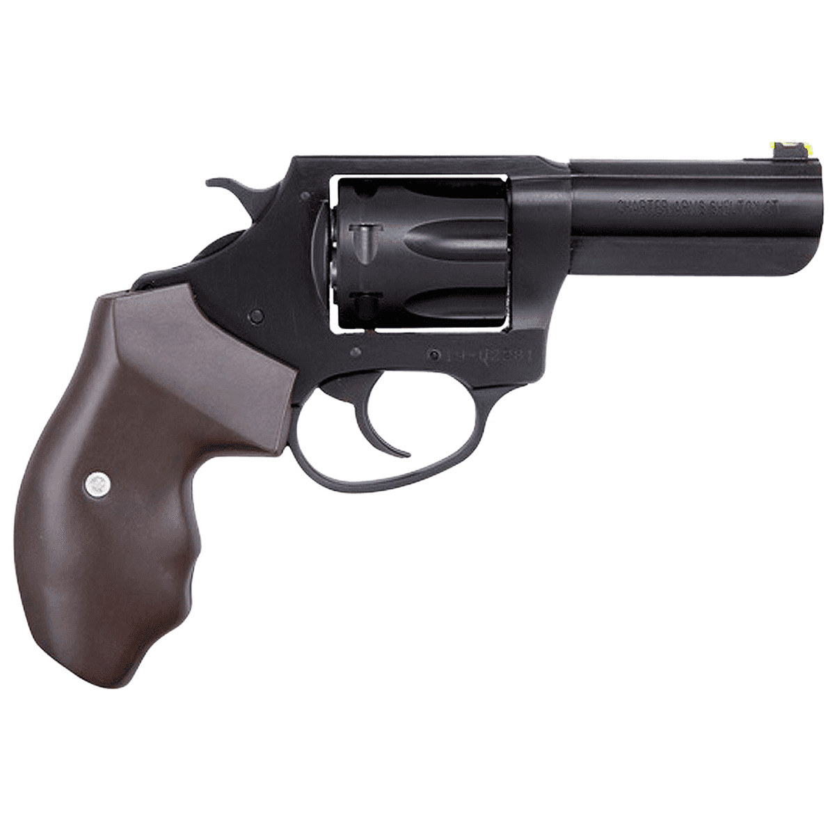 Charter Arms 63270 Professional 32 H&R Mag 7rd 3" Overall Black Nitride+ Stainless Steel with Walnut Grip Charter Arms 63270 Professional 32 H&R Mag 7rd 3" Overall Black Nitride+ Stainless Steel with Walnut Grip
