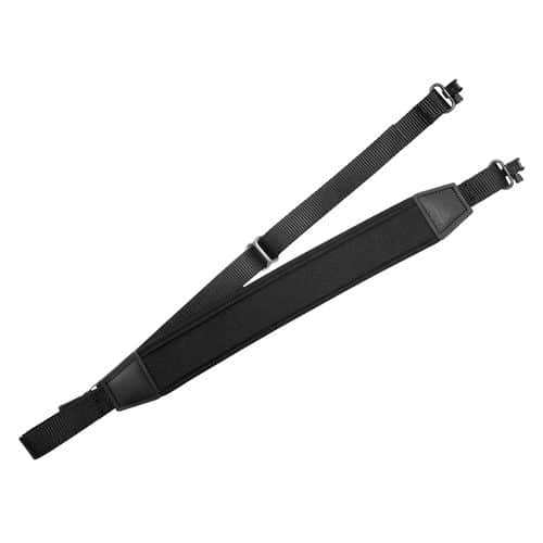 Grovtec US Inc GTSL121 Flex Sling with Locking Swivels 2" W Adjustable Padded Black Elastic Body w/Neoprene Strap for Rifle/Shotgun Grovtec US Inc GTSL121 Flex Sling with Locking Swivels 2" W Adjustable Padded Black Elastic Body w/Neoprene Strap for Rifle/Shotgun