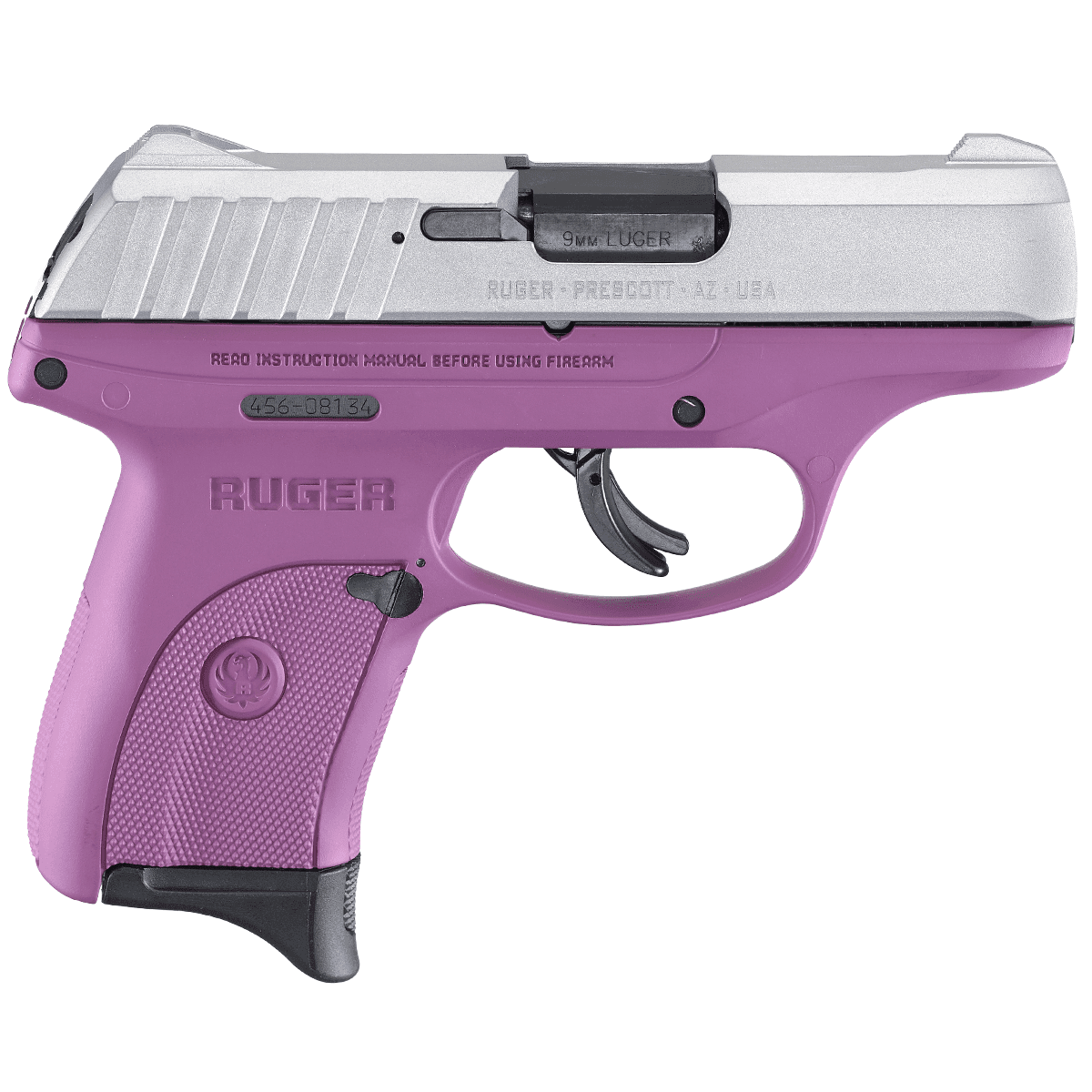 Ruger EC9s 9mm Purple Semi Automatic Handgun Ruger EC9s 9mm Purple Semi Automatic Handgun