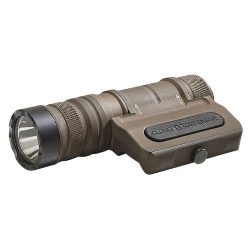 Cloud Defensive OWLFDE OWL Weapon Light 1250 Lumens White LED Flat Dark Earth Anodized Aluminum 400 yds Beam Cloud Defensive OWLFDE OWL Weapon Light 1250 Lumens White LED Flat Dark Earth Anodized Aluminum 400 yds Beam