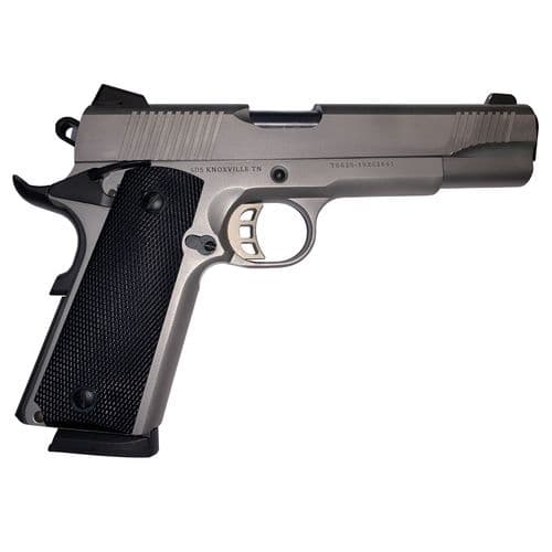 SDS Imports 1911DSS45 1911 Duty 45 ACP 5" 8+1 Overall Stainless Steel Black Polymer Grip SDS Imports 1911DSS45 1911 Duty 45 ACP 5" 8+1 Overall Stainless Steel Black Polymer Grip