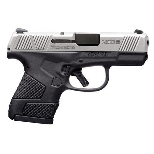 Mossberg 89008 MC1sc 9mm Luger 3.40" 6+1 7+1 Matte Black Matte Stainless Black Polymer Grip Mossberg 89008 MC1sc 9mm Luger 3.40" 6+1 7+1 Matte Black Matte Stainless Black Polymer Grip