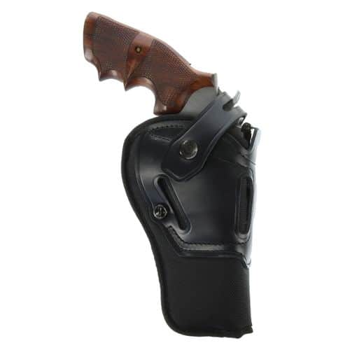 Galco SR43B Switchback Black Synthetic Holster w/Leather Top Belt Colt King Cobra 2.5" (Pre-2019) Ambidextrous Hand Galco SR43B Switchback Black Synthetic Holster w/Leather Top Belt Colt King Cobra 2.5" (Pre-2019) Ambidextrous Hand