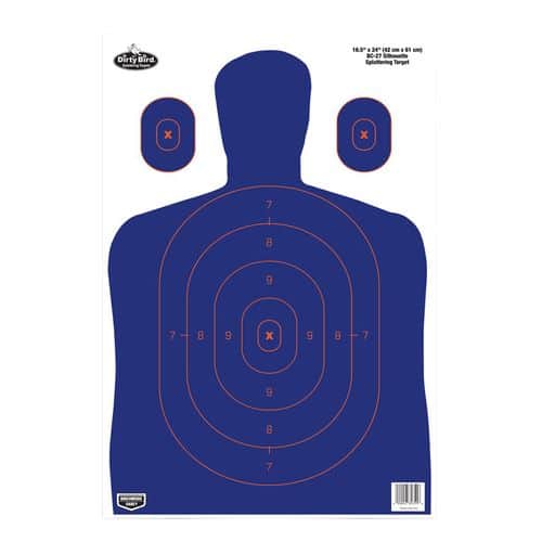 Birchwood Casey 35753 Dirty Bird Silhouette Hanging Tagboard Target 16.50" x 24" 3 Per Pack Birchwood Casey 35753 Dirty Bird Silhouette Hanging Tagboard Target 16.50" x 24" 3 Per Pack