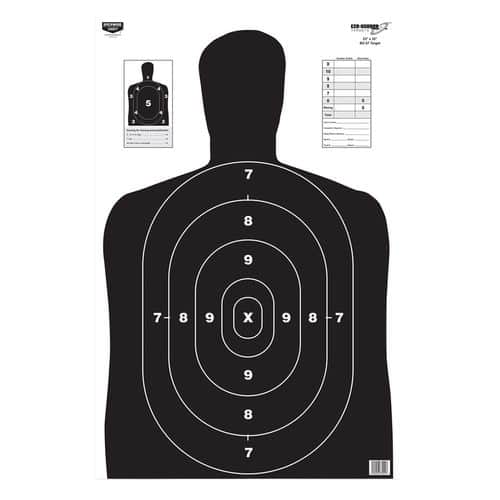 Birchwood Casey 37020 EZE-Scorer BC-27 Silhouette Paper Target 23" x 35" 5 Per Pack Birchwood Casey 37020 EZE-Scorer BC-27 Silhouette Paper Target 23" x 35" 5 Per Pack