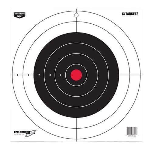 Birchwood Casey 37013 EZE-Scorer Bull's-Eye Bullseye Paper Target 12" x 12" 13 Per Pack Birchwood Casey 37013 EZE-Scorer Bull's-Eye Bullseye Paper Target 12" x 12" 13 Per Pack