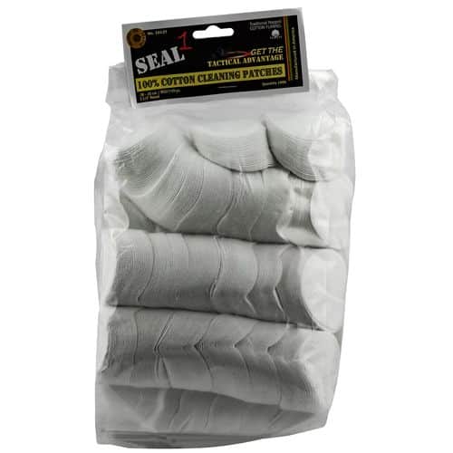 Seal 1 1012T Cleaning Patches 38-45 Cal Cotton 2.25" 1000 Per Bag Seal 1 1012T Cleaning Patches 38-45 Cal Cotton 2.25" 1000 Per Bag