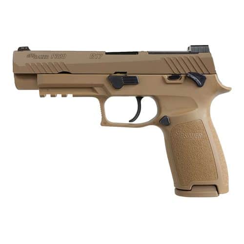 Sig Sauer 320F9M17MSMA P320 M17 *MA Compliant 9mm Luger 4.70" 10+1 Coyote PVD Coyote Polymer Grip Sig Sauer 320F9M17MSMA P320 M17 *MA Compliant 9mm Luger 4.70" 10+1 Coyote PVD Coyote Polymer Grip