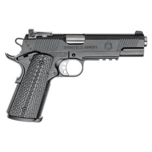 Springfield 1911 TRP Operator Semi Auto Pistol 45 ACP 5" Barrel 7 Rounds G10 Grips Armory Kote Black PC9105L Springfield 1911 TRP Operator Semi Auto Pistol 45 ACP 5" Barrel 7 Rounds G10 Grips Armory Kote Black PC9105L