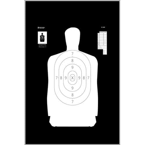 Action Target B34R100 B-34R 25-Yard Silhouette Hanging Paper Target 17.50" x 23" 100 Per Box Action Target B34R100 B-34R 25-Yard Silhouette Hanging Paper Target 17.50" x 23" 100 Per Box