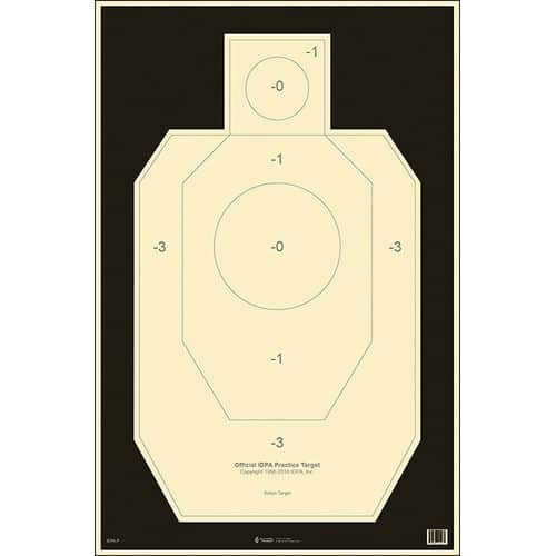 Action Target IDPAP100 Military IDPA Silhouette Hanging Paper Target 23" x 35" 100 Per Box Action Target IDPAP100 Military IDPA Silhouette Hanging Paper Target 23" x 35" 100 Per Box