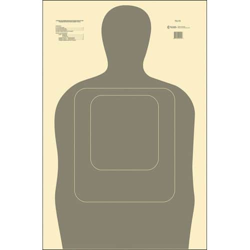 Action Target TQ15GRAY100 TQ-15 Training Target Silhouette Hanging Paper Target 24" x 45" 100 Per Box Action Target TQ15GRAY100 TQ-15 Training Target Silhouette Hanging Paper Target 24" x 45" 100 Per Box