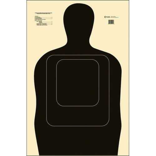 Action Target TQ15BLACK100 TQ-15 Training Target Silhouette Hanging Paper Target 24" x 45" 100 Per Box Action Target TQ15BLACK100 TQ-15 Training Target Silhouette Hanging Paper Target 24" x 45" 100 Per Box