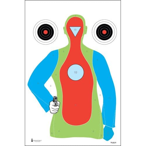 Action Target PRB21E100 High Visibility Fluorescent B-21E Silhouette Paper Target 23" x 35" 100 Per Box Action Target PRB21E100 High Visibility Fluorescent B-21E Silhouette Paper Target 23" x 35" 100 Per Box