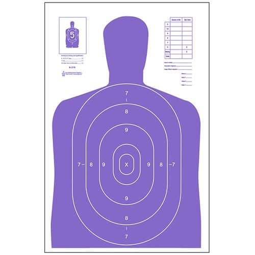 Action Target B27EPR100 B-27E High Visibility Silhouette Paper Target 23" x 35" 100 Per Box Action Target B27EPR100 B-27E High Visibility Silhouette Paper Target 23" x 35" 100 Per Box