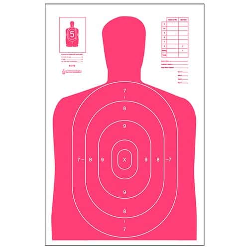 Action Target B27ERD100 B-27E High Visibility Silhouette Paper Target 23" x 35" 100 Per Box Action Target B27ERD100 B-27E High Visibility Silhouette Paper Target 23" x 35" 100 Per Box