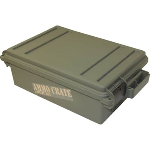 MTM Case-Gard ACR4 Ammo Crate Utility Storage Box - Green Army MTM Case-Gard ACR4 Ammo Crate Utility Storage Box - Green Army