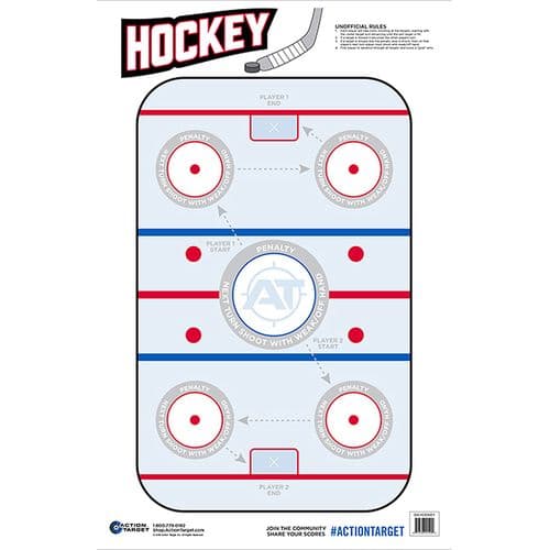 Action Target GSHOCKEY100 Action Hockey Hanging Paper Target 23" x 35" 100 Per Box Action Target GSHOCKEY100 Action Hockey Hanging Paper Target 23" x 35" 100 Per Box