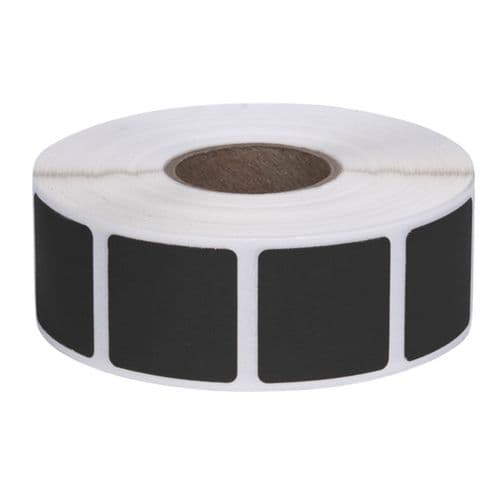 ACTION TARGET INC PASTBK Square Target Pasters 7/8" 1000 Per Roll Black ACTION TARGET INC PASTBK Square Target Pasters 7/8" 1000 Per Roll Black