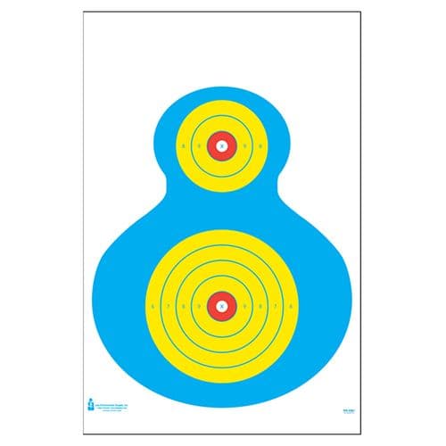 Action Target PRWB1100 High Visibility Fluorescent Silhouette Paper Target 19" x 25" 100 Per Box Action Target PRWB1100 High Visibility Fluorescent Silhouette Paper Target 19" x 25" 100 Per Box