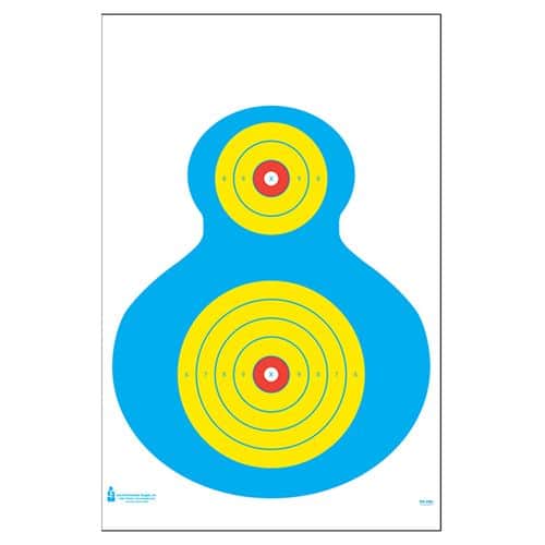 Action Target PRWB1100 High Visibility Fluorescent Silhouette Paper Target 19" x 25" 100 Per Box Action Target PRWB1100 High Visibility Fluorescent Silhouette Paper Target 19" x 25" 100 Per Box