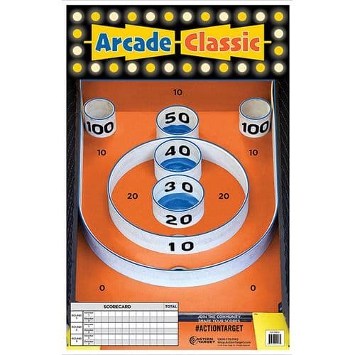 Action Target GSSKEE100 Action Skee-Ball Arcade Game Hanging Paper Target 23" x 35" 100 Per Box Action Target GSSKEE100 Action Skee-Ball Arcade Game Hanging Paper Target 23" x 35" 100 Per Box