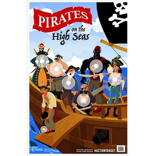 Action Target GSPIRATES100 Action Pirate Pirates/Sailor Hanging Paper Target 23" x 35" 100 Per Box Action Target GSPIRATES100 Action Pirate Pirates/Sailor Hanging Paper Target 23" x 35" 100 Per Box