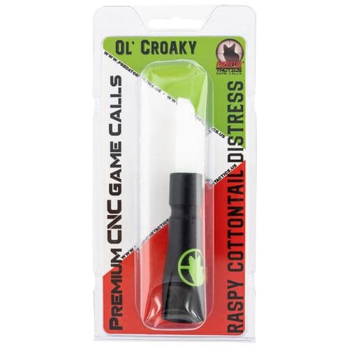 Predator Tactics 97504 OL' Croaky Open Call Cottontail Sounds Attracts Predators Black Polycarbonate Predator Tactics 97504 OL' Croaky Open Call Cottontail Sounds Attracts Predators Black Polycarbonate