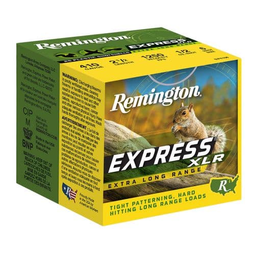 Remington Ammunition 20169 Express XLR 12 Gauge 2.75" 1-1/8 oz 7.5 Shot 25 Bx/ 10 Cs Remington Ammunition 20169 Express XLR 12 Gauge 2.75" 1-1/8 oz 7.5 Shot 25 Bx/ 10 Cs