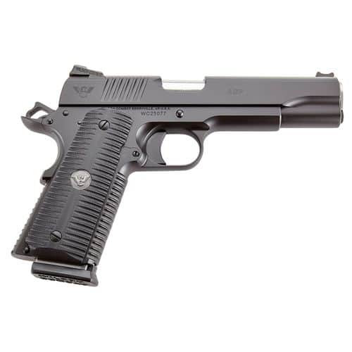 Wilson Combat ACPFS45 ACP Full-Size SAO 45 ACP 5" 8+1 Black Armor-Tuff Carbon Steel Black G10 Eagle Claw Grip Wilson Combat ACPFS45 ACP Full-Size SAO 45 ACP 5" 8+1 Black Armor-Tuff Carbon Steel Black G10 Eagle Claw Grip