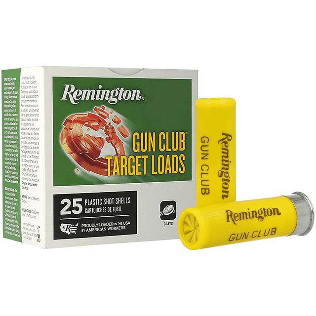 Remington Ammunition 20239 Gun Club 20 Gauge 2.75" 7/8 oz 7.5 Shot 25 Per Box Remington Ammunition 20239 Gun Club 20 Gauge 2.75" 7/8 oz 7.5 Shot 25 Per Box
