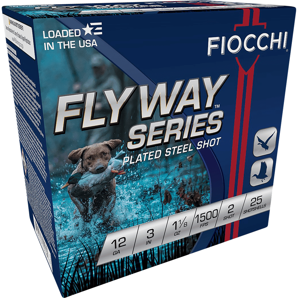 Fiocchi 123ST2 Speed Steel 12 Gauge 3" 1 1/8 oz 2 Shot 25 Bx/ 10 Cs Fiocchi 123ST2 Speed Steel 12 Gauge 3" 1 1/8 oz 2 Shot 25 Bx/ 10 Cs
