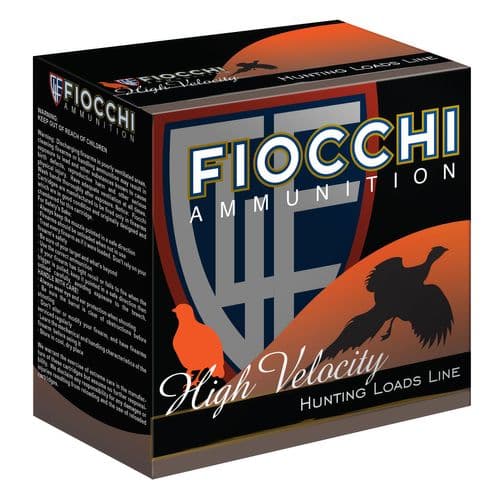 Fiocchi 12HV8 High Velocity 12 Gauge 2.75" 1 1/4 oz 8 Shot 25 Bx/ 10 Cs Fiocchi 12HV8 High Velocity 12 Gauge 2.75" 1 1/4 oz 8 Shot 25 Bx/ 10 Cs