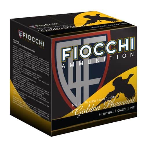 Fiocchi 123GP5 Golden Pheasant 12 Gauge 3" 1 3/4 oz 5 Shot 25 Bx/ 10 Cs Fiocchi 123GP5 Golden Pheasant 12 Gauge 3" 1 3/4 oz 5 Shot 25 Bx/ 10 Cs