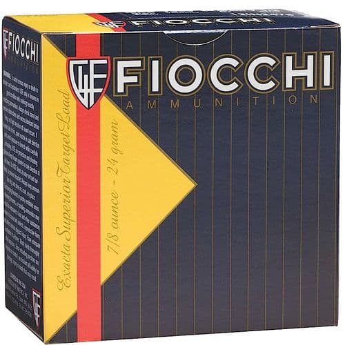 Fiocchi 1278OZ75 Exacta Target Low Recoil 12 Gauge 2.75" 7/8 oz 7.5 Shot 25 Bx Fiocchi 1278OZ75 Exacta Target Low Recoil 12 Gauge 2.75" 7/8 oz 7.5 Shot 25 Bx