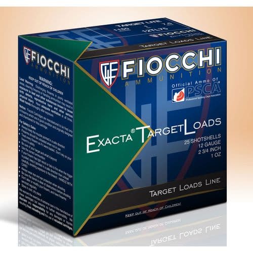 Fiocchi 12TL75 Exacta Target Target Lite 12 Gauge 2.75" 1 oz 7.5 Shot 25 Bx/ 10 Cs Fiocchi 12TL75 Exacta Target Target Lite 12 Gauge 2.75" 1 oz 7.5 Shot 25 Bx/ 10 Cs