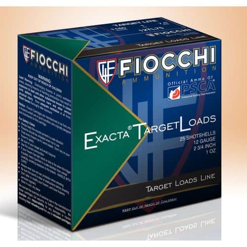 Fiocchi 12TL75 Exacta Target Target Lite 12 Gauge 2.75" 1 oz 7.5 Shot 25 Bx/ 10 Cs Fiocchi 12TL75 Exacta Target Target Lite 12 Gauge 2.75" 1 oz 7.5 Shot 25 Bx/ 10 Cs
