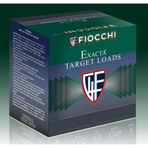 Fiocchi 12SCRS8 Exacta Target Super Crusher 12 Gauge 2.75" 1 oz 8 Shot 25 Bx/ 10 Cs Fiocchi 12SCRS8 Exacta Target Super Crusher 12 Gauge 2.75" 1 oz 8 Shot 25 Bx/ 10 Cs