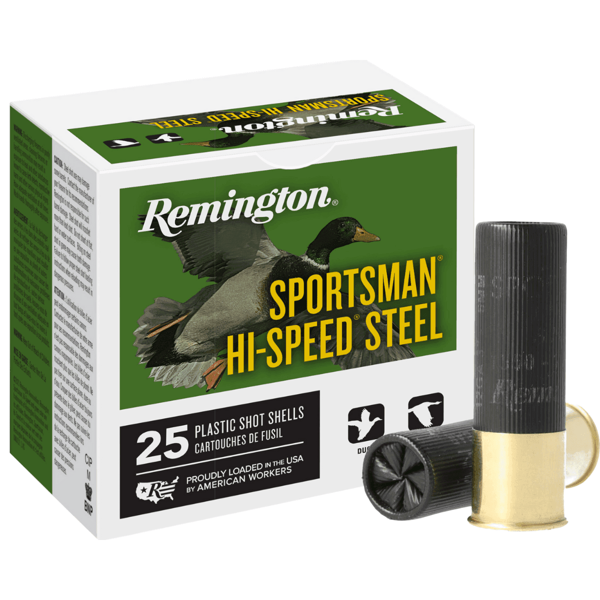 Remington Ammunition Sportsman Hi-Speed Steel Shot Shells,10 Gauge 25 Per Box - 26605 Remington Ammunition Sportsman Hi-Speed Steel Shot Shells,10 Gauge 25 Per Box - 26605