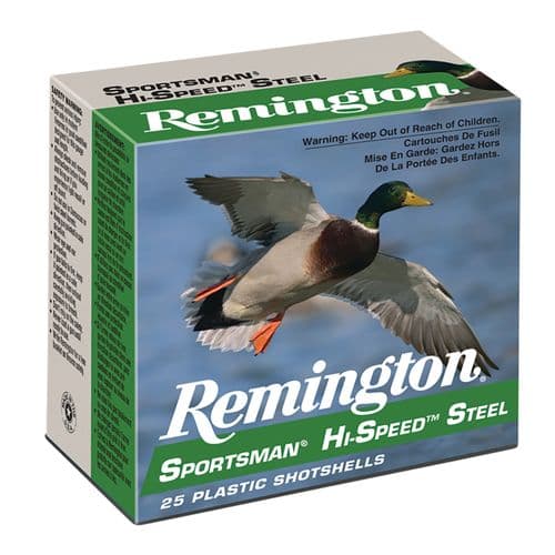Remington Ammunition 20936 Sportsman 12 Gauge 2.75" 1 1/8 oz 4 Shot 25 Bx/ 10 Cs Remington Ammunition 20936 Sportsman 12 Gauge 2.75" 1 1/8 oz 4 Shot 25 Bx/ 10 Cs